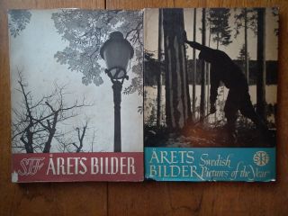 Arets Bilder Swedish Pictures Of The Year 1953/54 & 1954/55 2 Good Books