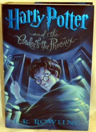Harry Potter And The Order Of The Phoenix J.  K.  Rowling 1st Edition Printing Nm,
