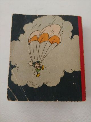 softcover 1933 Little Big Book Mickey Mouse and Mail Pilot Walt Disney 3