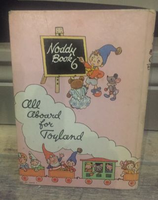 Noddy goes to school - Enid Blyton book 1952 2