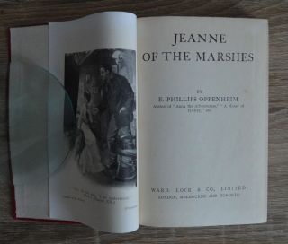 Jeanne Of The Marshes By E Phillips Oppenheim Circa 1915