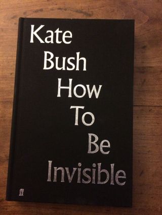 How To Be Invisible - Kate Bush Uk First Edition 1/1