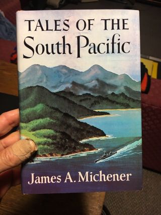 Tales Of The South Pacific By James Michener Hc/dj Bomc