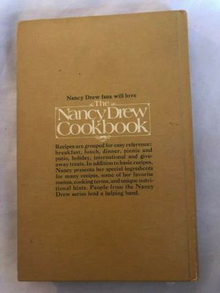 The Nancy Drew Cookbook Clues to Good Cooking Carolyn Keene 1975 Hardback 70s 3