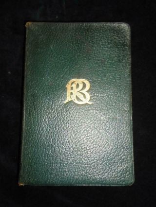 The Poetical Of Robert Burns Introduction By W M Rossetti 1912 Leather