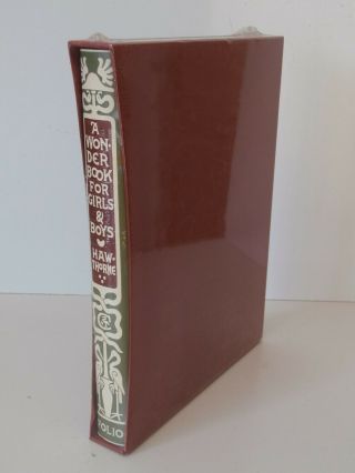 & Folio Society A Wonder Book For Girls & Boys By Hawthorne