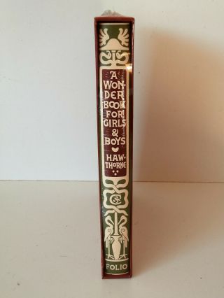 & Folio Society A Wonder Book for Girls & Boys by Hawthorne 2