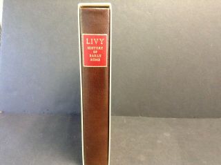 Livy - The History Of Early Rome - Heritage Press Ed.  - Book - Slipcase.