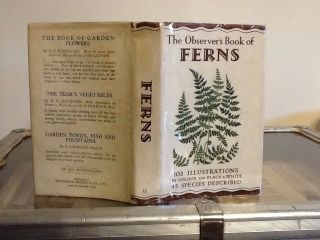 Observers Book Of Ferns 1954