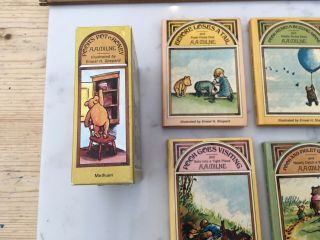 A Set Of Four Vintage Miniature Books,  Pooh’s Pot O’ Honey,  A A Milne,  1978 2