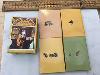A Set Of Four Vintage Miniature Books,  Pooh’s Pot O’ Honey,  A A Milne,  1978 3