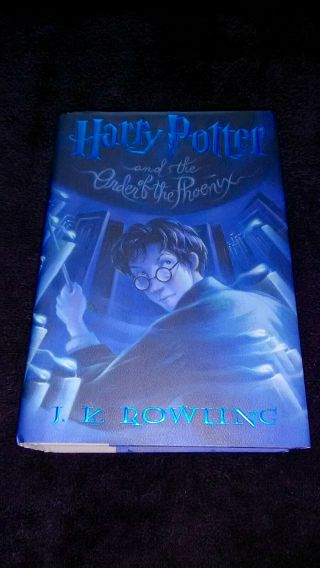 Harry Potter & The Order Of The Phoenix,  True Us First Edition,  2003,  Hc,  Dj
