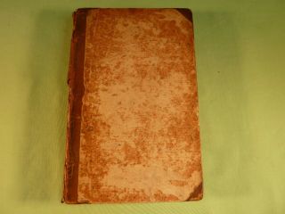 The Sketch Book Of Geoffrey Crayon,  Gent.  Vol Ii Second Edition 1820 Leather